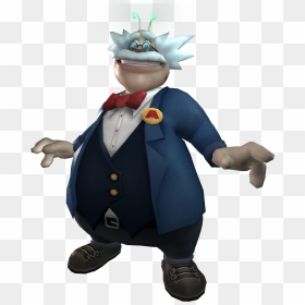 Clank Wiki - Professor Fizzwidget, HD Png Download - ratchet png