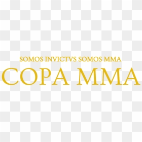 Copa Mma-logo - Orange, HD Png Download - copa png
