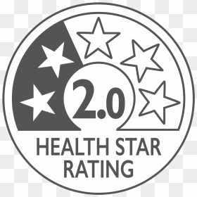 Health Star Rating - Australian Health Star Rating, HD Png Download - vegemite png