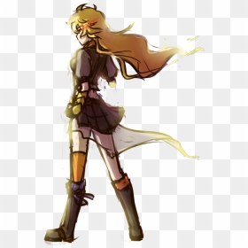 Yang Xiao Long Fan Art - Cartoon, HD Png Download - yang xiao long png