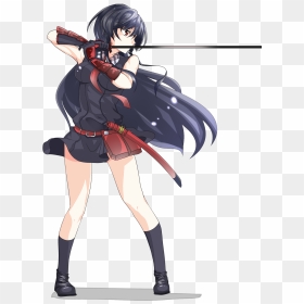Akame Akame Ga Kill Anime - Akame Ga Kill Akame Body, HD Png Download - akame png