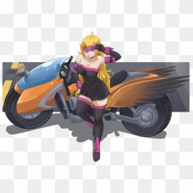 Original) Loading Rider And Yang Xiao Long - Action - Rwby Fate Stay Night, HD Png Download - yang xiao long png