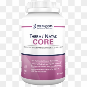Theranatal Core Provides The Essential Nutrients For - Animal, HD Png Download - vitamins png