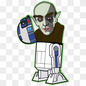 Nosferatud2 2 - Cute R2d2 Coloring Pages, HD Png Download - nosferatu png