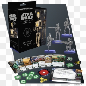 Star Wars Legion Expansions, HD Png Download - battle droid png