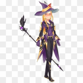 Black Mage Margaux Signoretti By Bluemagedanny - Final Fantasy Black Mage Female, HD Png Download - black mage png