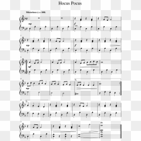 Dennis Brown Sheet Music, HD Png Download - hocus pocus png