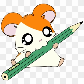 Transparent Cute Gif Png - Dibujos De Hamsters Kawaii, Png Download - hamtaro png