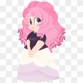 Rose Quartz By Bunbubsss - Rose Quartz Steven Universe Fanart, HD Png Download - rose quartz png