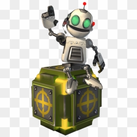 Fiche De Clank - Ratchet Gladiator Clank, HD Png Download - ratchet png