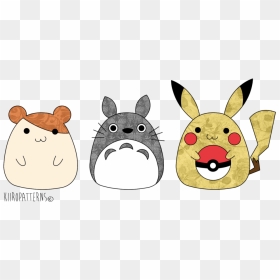 Thumb Image - Kawaii Png Totoro, Transparent Png - hamtaro png