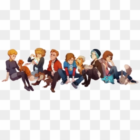 Totodile And Eevee, HD Png Download - life is strange png