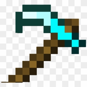 This Is Not Mine - Enchanted Minecraft Diamond Axe, HD Png Download - vhv