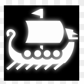 สัญลักษณ์ เรือ ไว กิ้ ง, HD Png Download - boat icon png