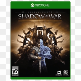 Shadow Of War Xbox One, HD Png Download - shadow of mordor png