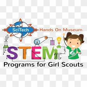 Science Technology Engineering And Math, HD Png Download - girl scouts png