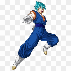 Super Saiyan Blue Vegito - Super Saiyan Blue Vegito Png, Transparent Png - vegito blue png