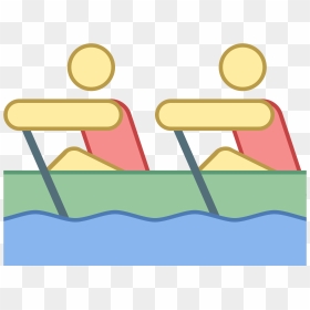 Row Boat Icon, HD Png Download - boat icon png