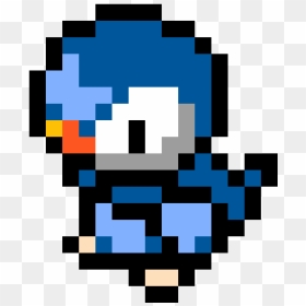 Piplup Pixel Art Minecraft, HD Png Download - the one ring png