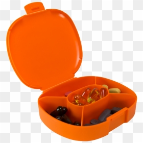 Prozis Shape Your Road Pillbox Single Size Orange Full - Prozis Shape Your Road Pillbox, HD Png Download - pill shape png