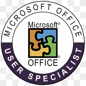 Logo De Microsoft Office Specialist, HD Png Download - microsoft office logo png