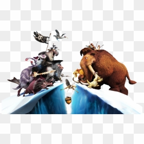 Ice Age Continental Drift The Junior Novel, HD Png Download - snow drift png