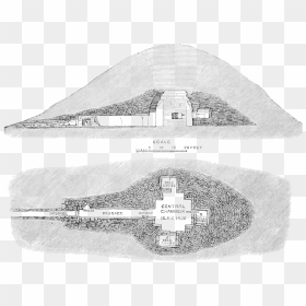 Rude Stone Monuments 0272 - Maeshowe Drawing, HD Png Download - doorway png