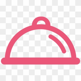 Dinner Icon Transparent Pink , Png Download - Dinner Icon Pink, Png Download - dinner icon png