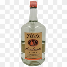 Tito"s Handmade Texas Vodka - Tito's Handmade Vodka, HD Png Download - tito's vodka png