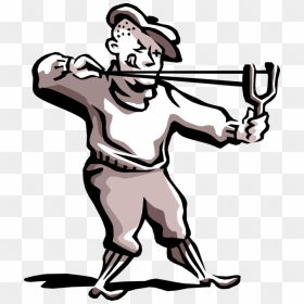 Slingshot Cartoon, HD Png Download - slingshot png