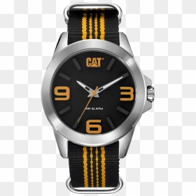 Man Stainless Steel Caterpillar Watch, HD Png Download - yt png