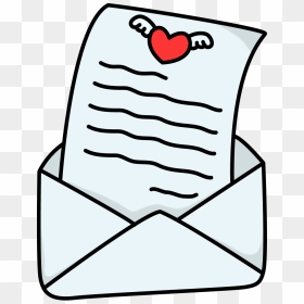 Love Letter Clip Art - Love Letters Clip Art, HD Png Download - love letter png