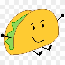 Battle For Dream Island Wiki - Bfdi Taco, HD Png Download - taco icon png