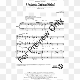 Pentatonix Christmas Medley Spartito, HD Png Download - pentatonix logo png