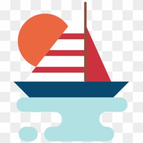 Sail, HD Png Download - boat icon png