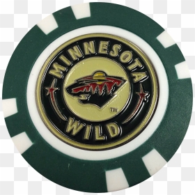 Golf Ball Marker Nhl Minnesota Wild - Emblem, HD Png Download - minnesota wild logo png