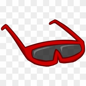 Club Penguin Wiki - Red Glasses Club Penguin, HD Png Download - gafas png