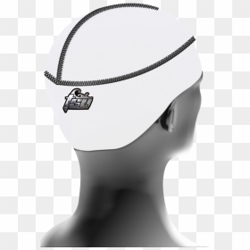 Tsurag 1 White Stringless Durag Large / Extra Large-brush - Headpiece, HD Png Download - durag png