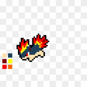 Quilava Pixel Art , Png Download - Quillava Pixel Art, Transparent Png - quilava png