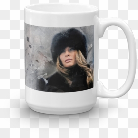 Elegant First Lady Melania Trump Coffee Mug - Beer Stein, HD Png Download - melania trump png