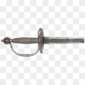 George Washington And His Sword, HD Png Download - iron sword png