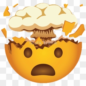 Mind Blown Emoji Png Clipart , Png Download - Mind Blown Emoji Png, Transparent Png - surprise emoji png