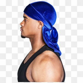 Snatched Flames Blue Velvet Durag - Blue Durag, HD Png Download - durag png
