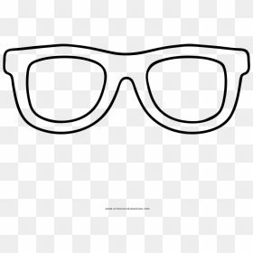 Drawn Sunglasses Coloring Page - Occhiali Da Sole Disegno, HD Png Download - gafas png