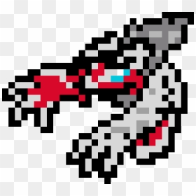Shiny Yveltal Pixel Art, HD Png Download - yveltal png