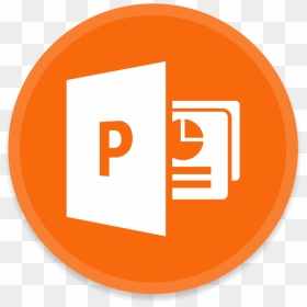 Button Ui 2 Microsoft Office - Powerpoint Logo Transparent Background, HD Png Download - microsoft office logo png