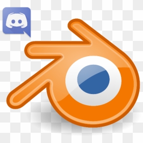 Logo - Blender Icon, HD Png Download - blender logo png