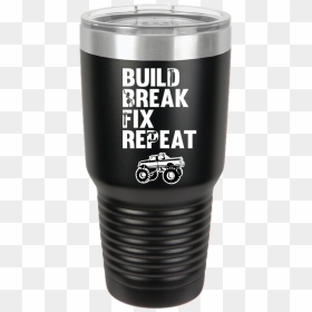 Build Break Fix Repeat Lifted Truck Polar Camel 30oz - Guinness, HD Png Download - lifted truck png