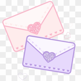Sticker Kawaii Cute Pink Soft Letter Love Loveletter - Cute Pink Love Letter, HD Png Download - love letter png