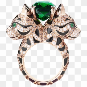 Fuzzy The Leopard Cat Ring, HD Png Download - septum ring png